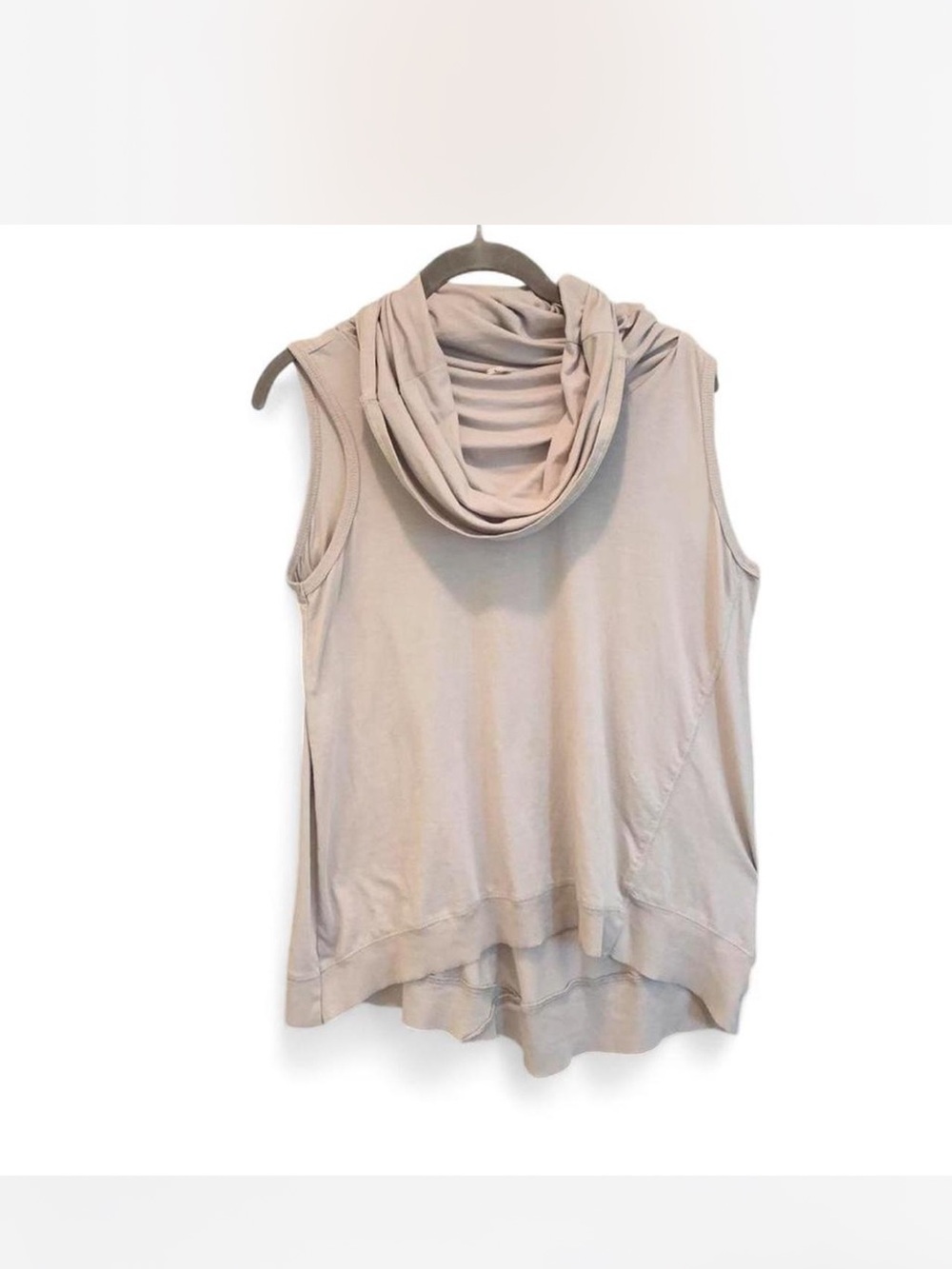 Articles of Society Soft Taupe Sleeveless Cowl neck Tunic size M